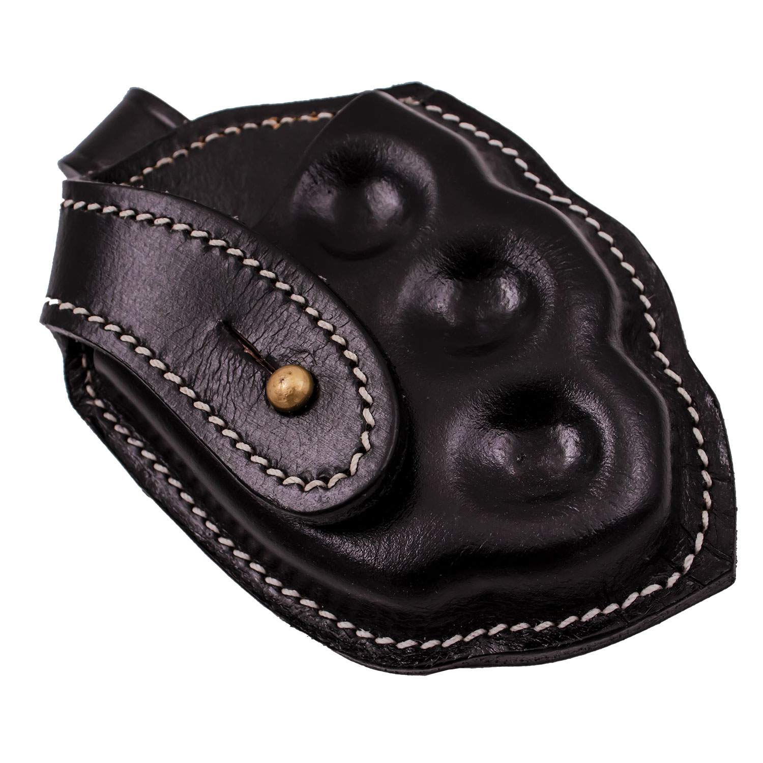 Leather Sheath Brass Knuckle